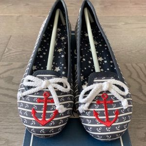 Sperry Celeste Anchor Flats